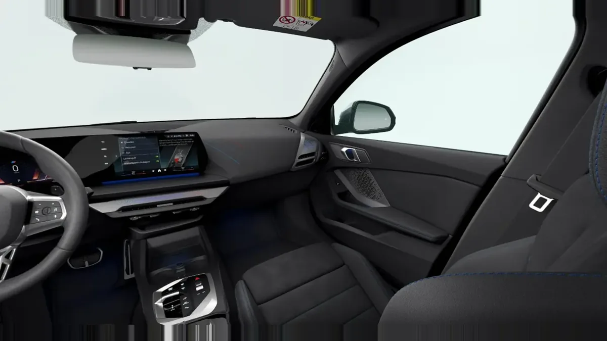 BMW Serie 1 118d de renting para Burgos — Interior