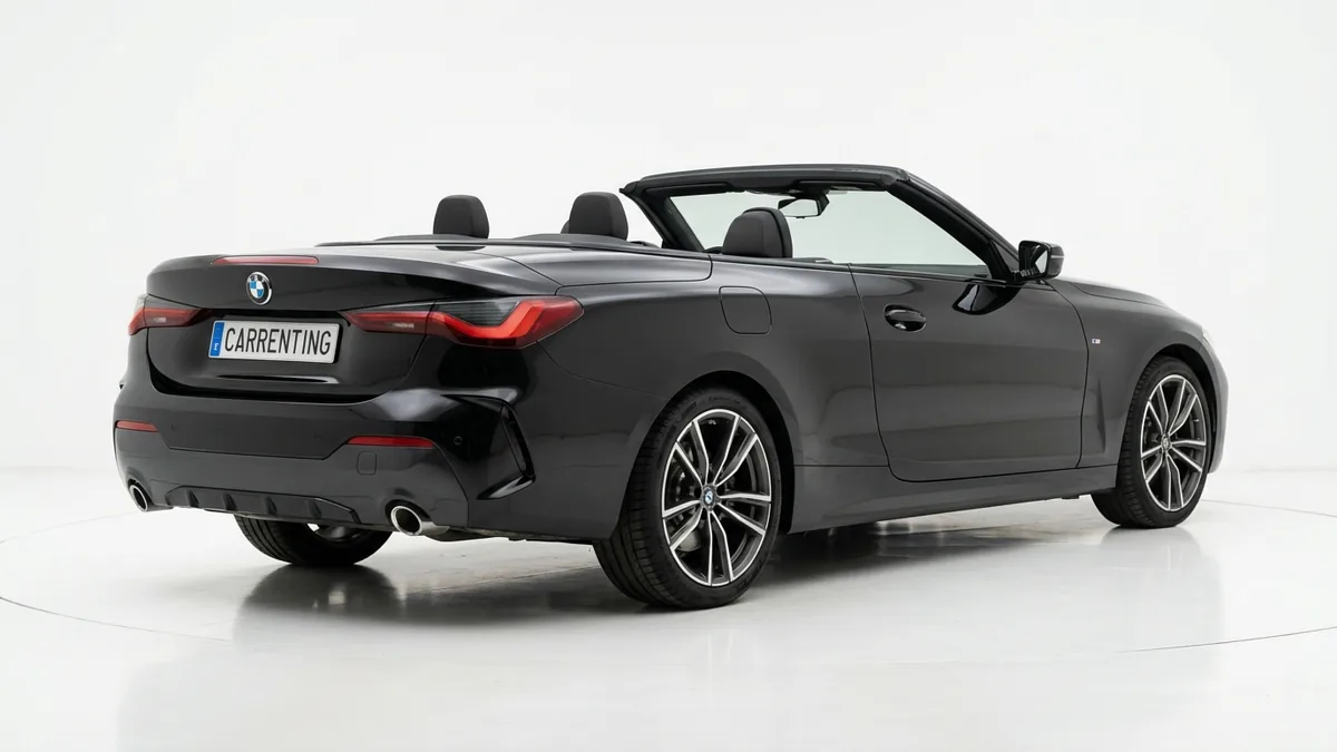 BMW Serie 4 420i Cabrio de renting para Burgos — Lateral