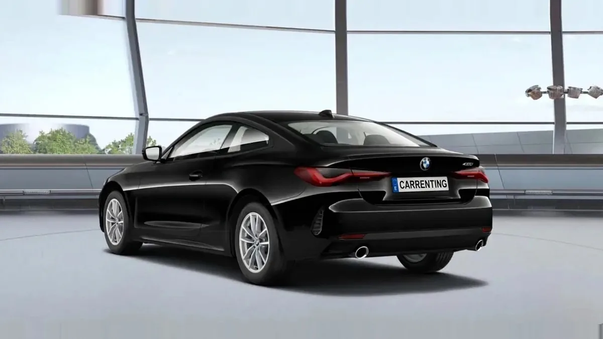 BMW Serie 4 420i Coupé de renting para Burgos — Interior
