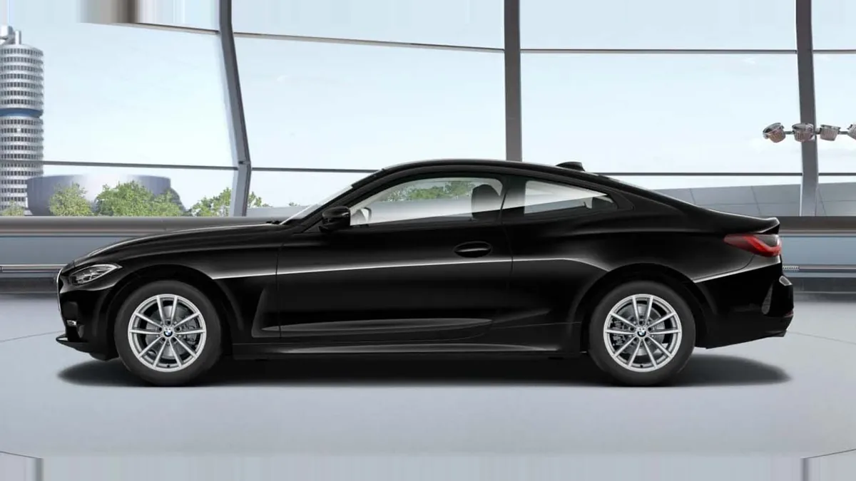 BMW Serie 4 430i xDrive Coupé de renting para Burgos — Delantera