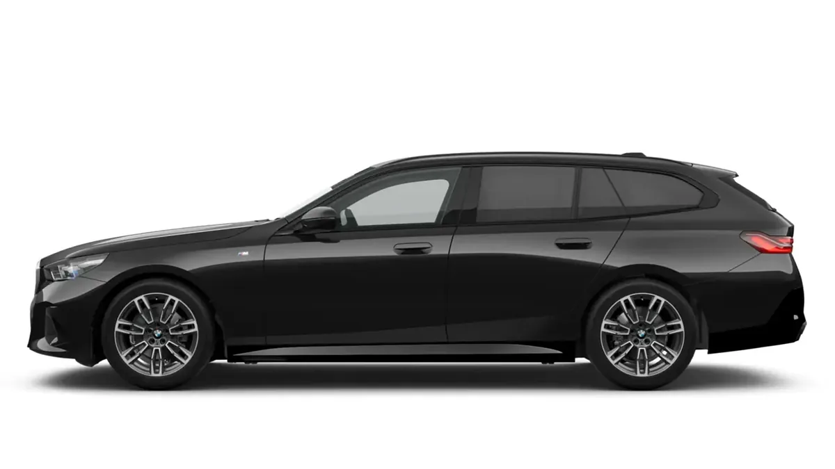 BMW Serie 5 520d Touring de renting para Burgos — Lateral