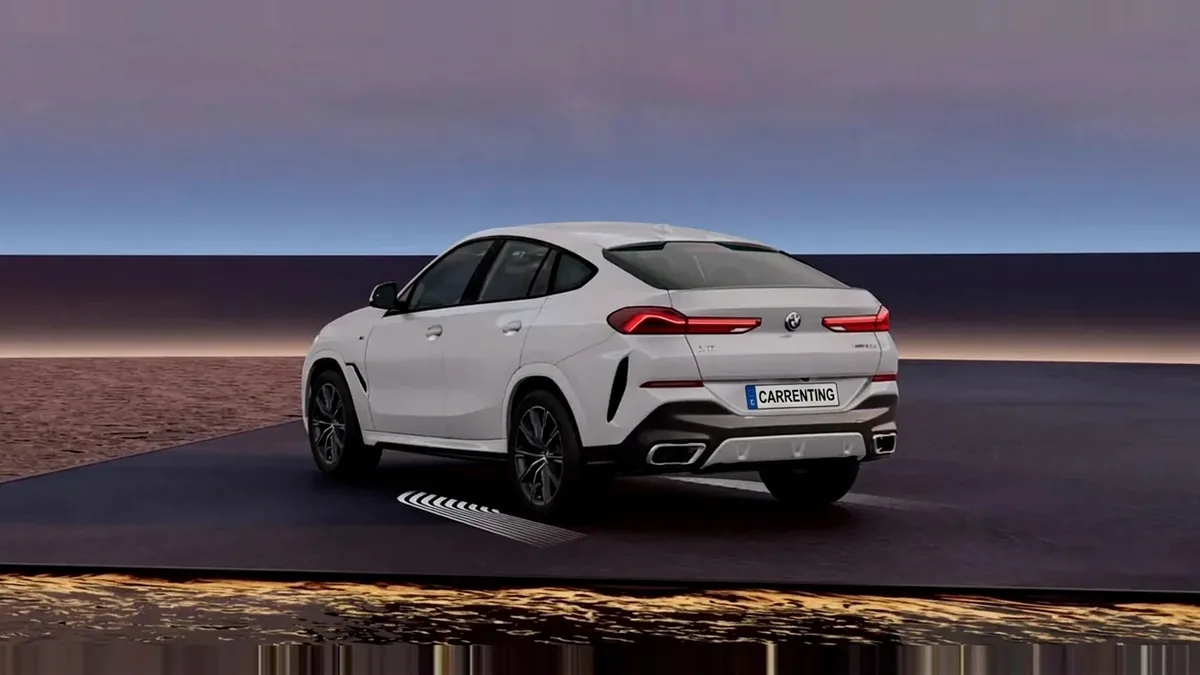 BMW X6 xDrive30d M Sport de renting para Burgos — Lateral