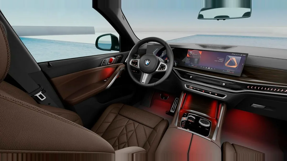 BMW X6 xDrive30d M Sport de renting para Burgos — Delantera
