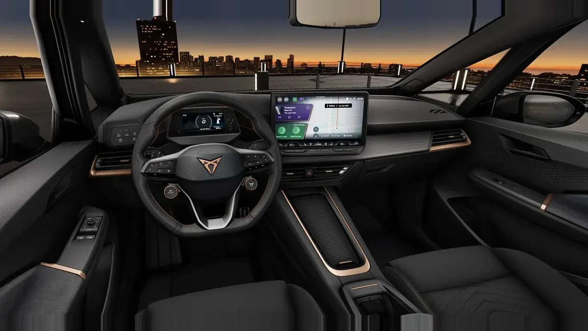CUPRA Born e-Boost Pack Advanced Plus de renting para Burgos — Interior