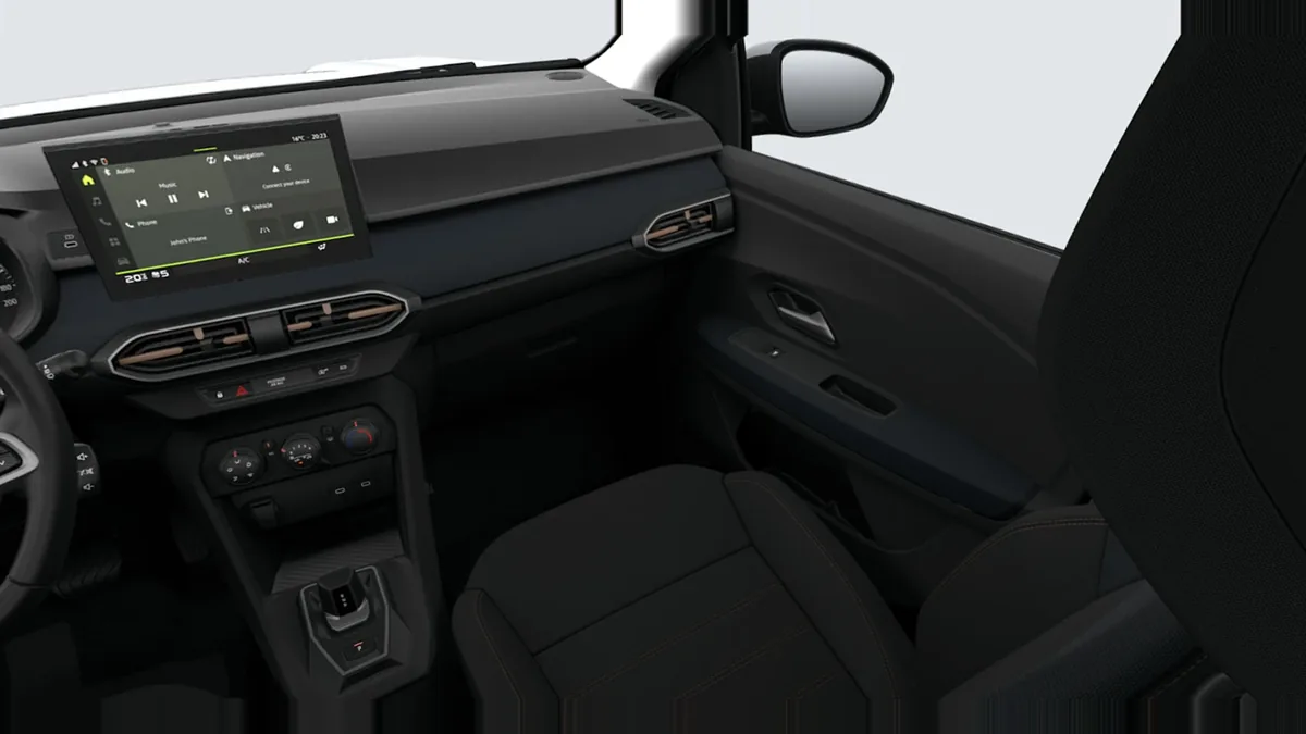 Dacia Sandero Stepway Expression ECO-G 120 AT de renting para Burgos — Interior