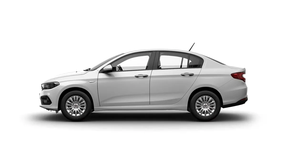 Fiat Tipo Sedán 1.6 Diésel 96kW (130CV) de renting para Burgos — Lateral