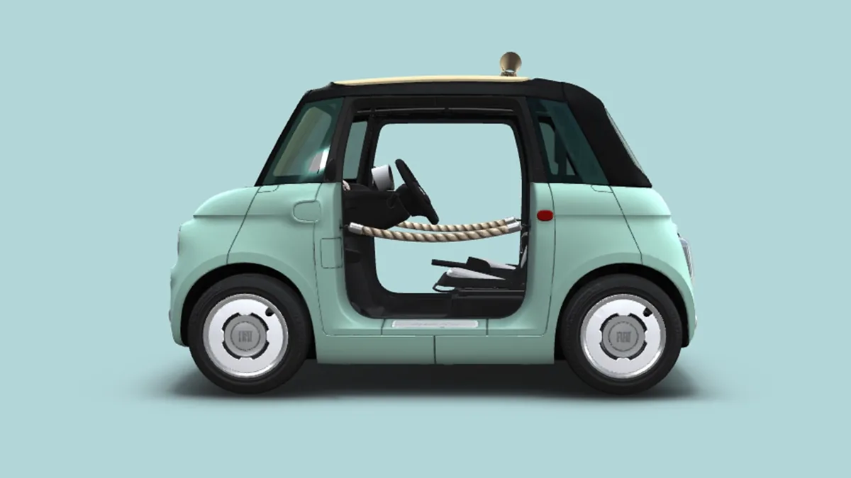 Fiat TOPOLINO DOLCEVITA de renting para Burgos — Lateral
