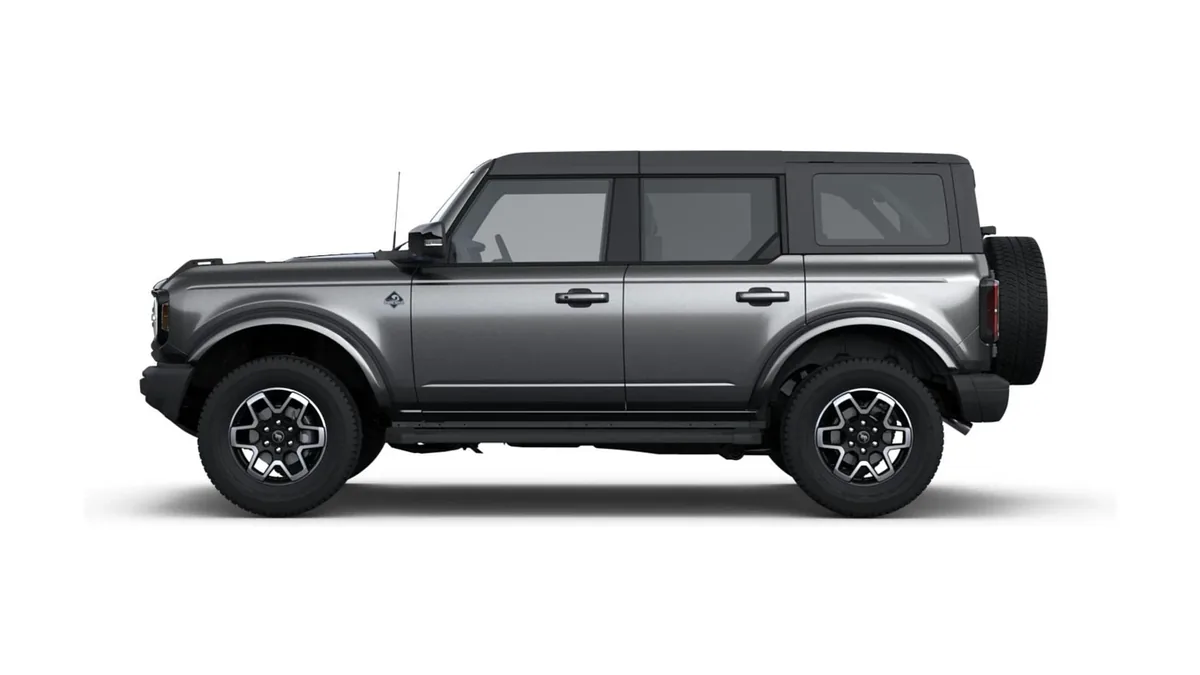 Ford Bronco Outer Banks 2.7 Ecoboost 335CV Automático 4x4 de renting para Burgos — Lateral