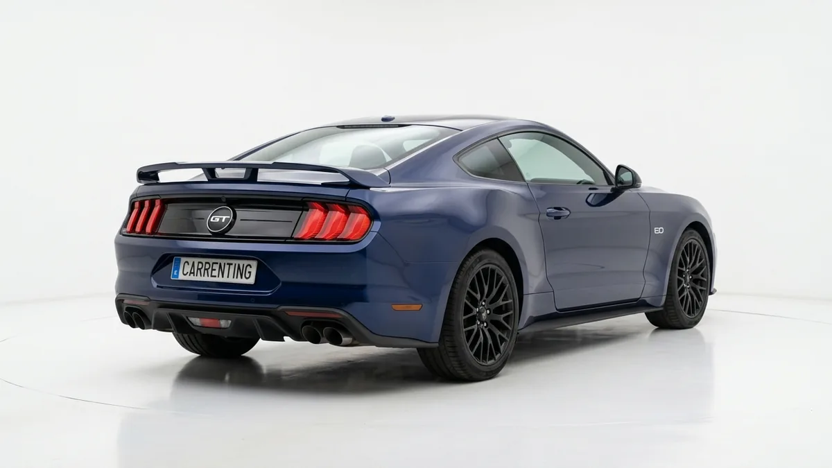 Ford Mustang 5.0 Ti-VCT V8 Mustang Dark House AT de renting para Burgos — Trasera