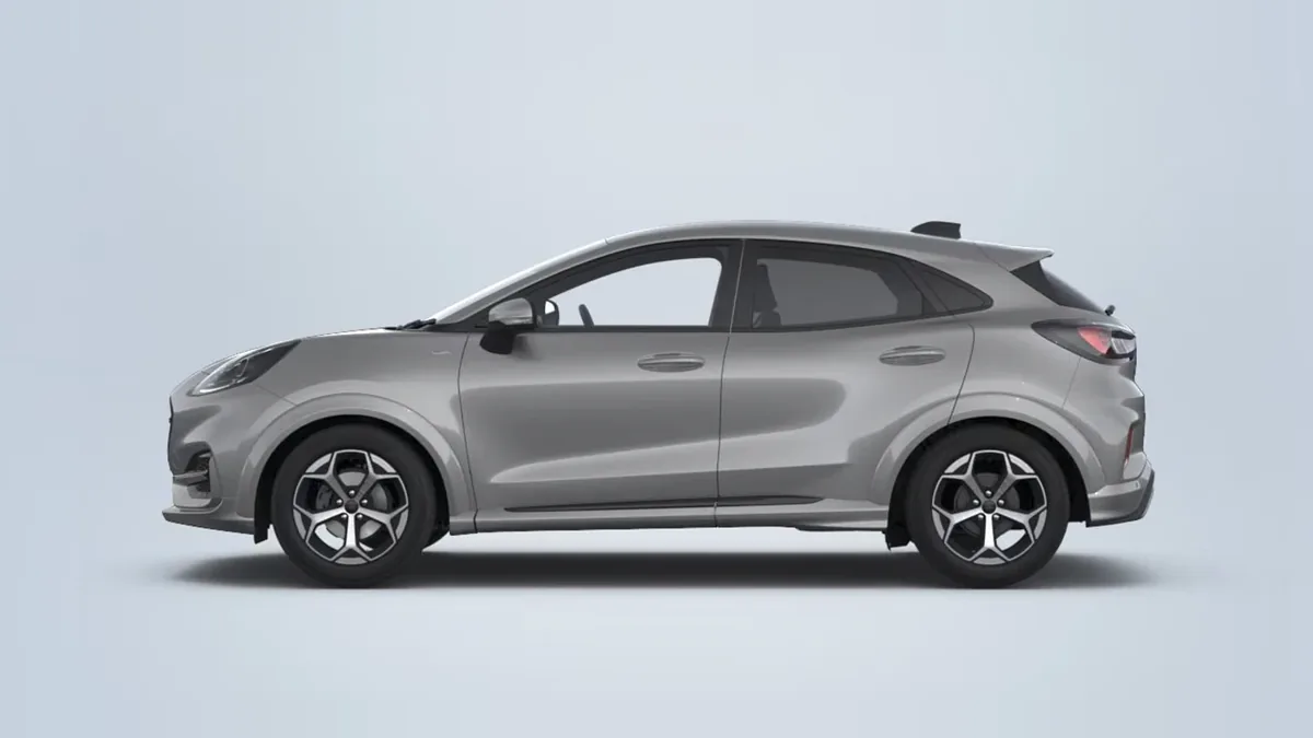 Ford Puma 1.0 EcoBoost MHEV ST-Line 125 de renting para Burgos — Lateral