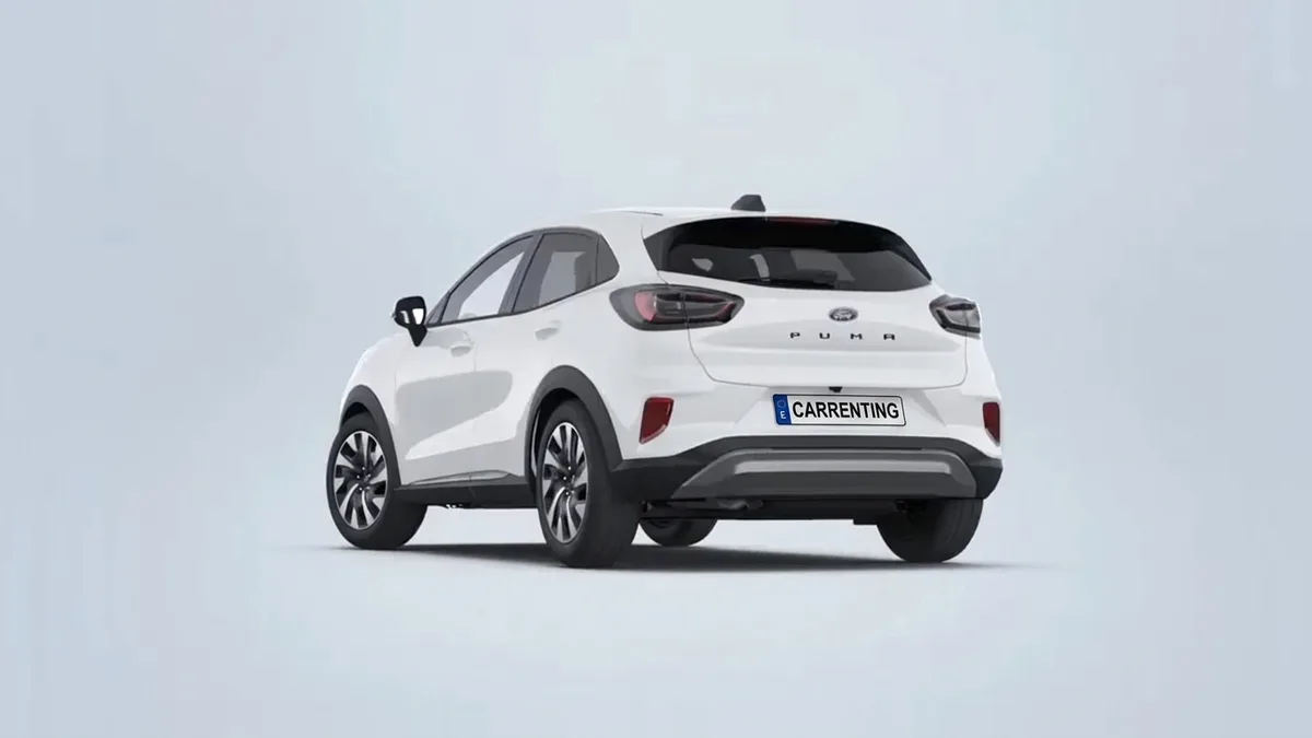 Ford Puma 1.0 EcoBoost MHEV Titanium 125CV de renting para Burgos — Trasera