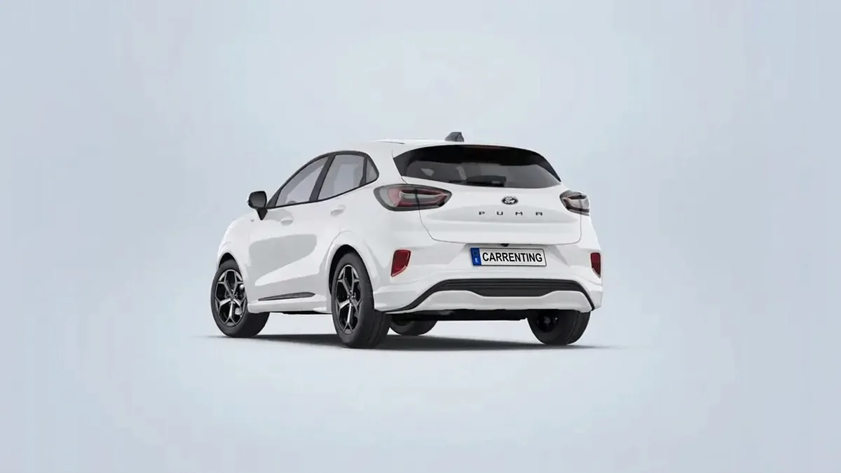Ford Puma Titanium Ecoboost MHEV 125CV II de renting para Burgos — Trasera