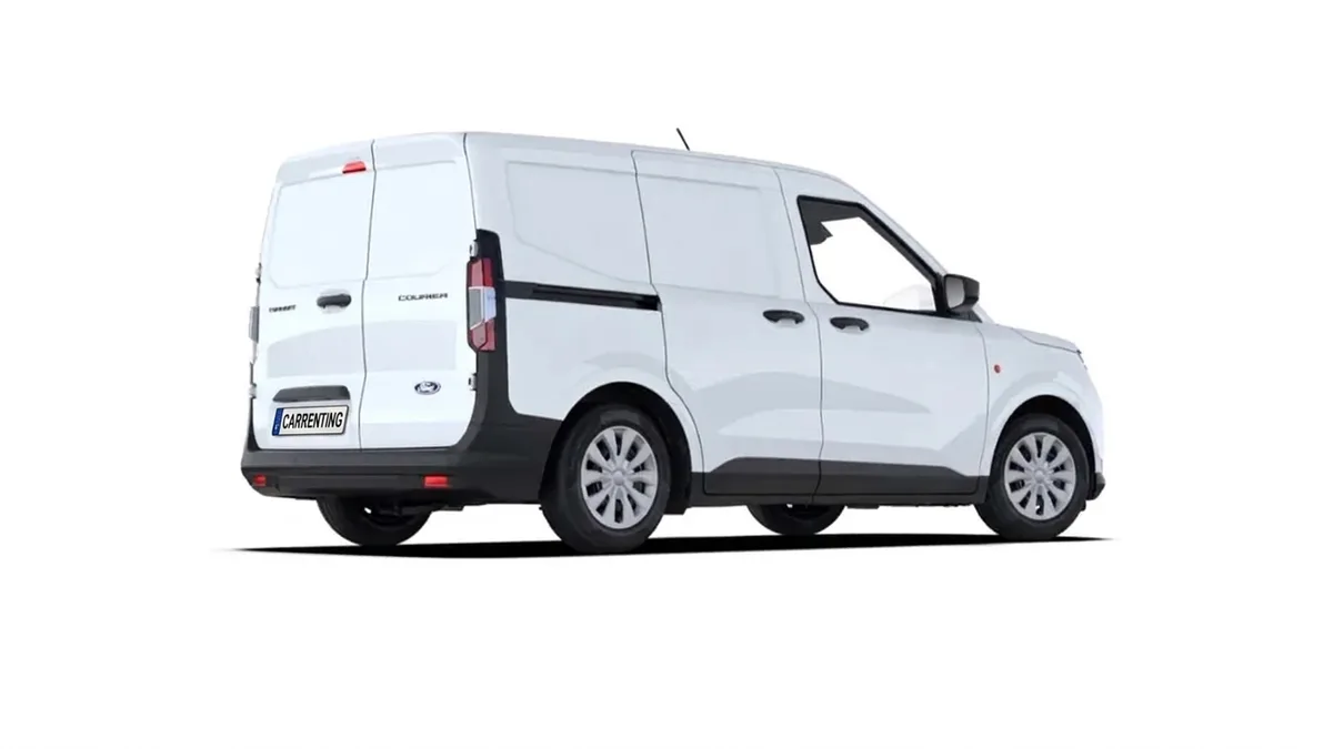 Ford Transit Courier Van 1.5 Ecoblue Trend de renting para Burgos — Trasera