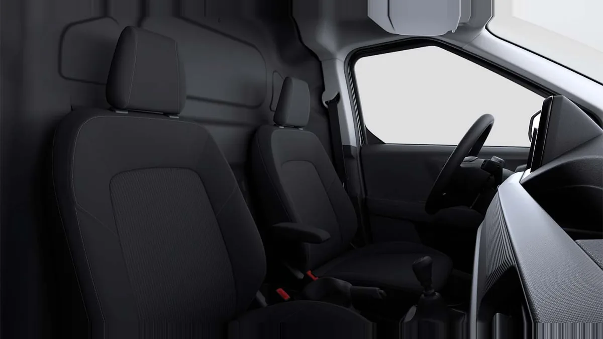 Ford Transit Courier Van 1.5 Ecoblue Trend de renting para Burgos — Interior