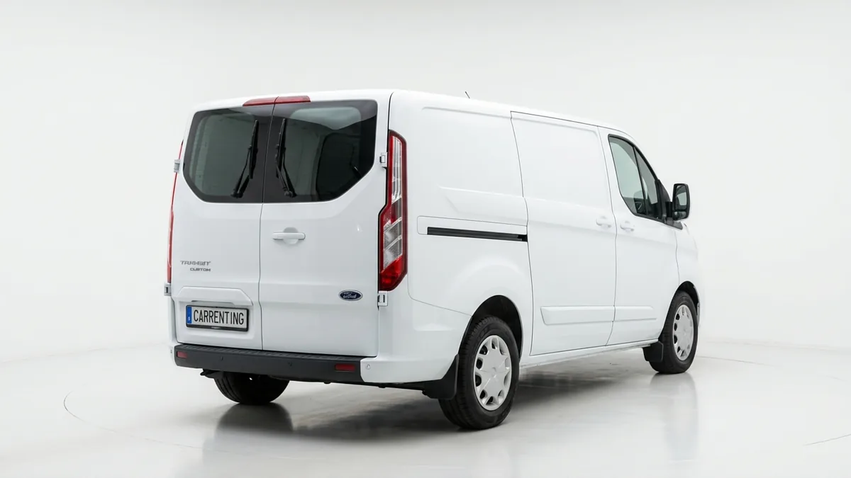 Ford Transit Custom Kombi 2.0 EcoBlue 150Cv 320 L1 Trend M1 II de renting para Burgos — Trasera
