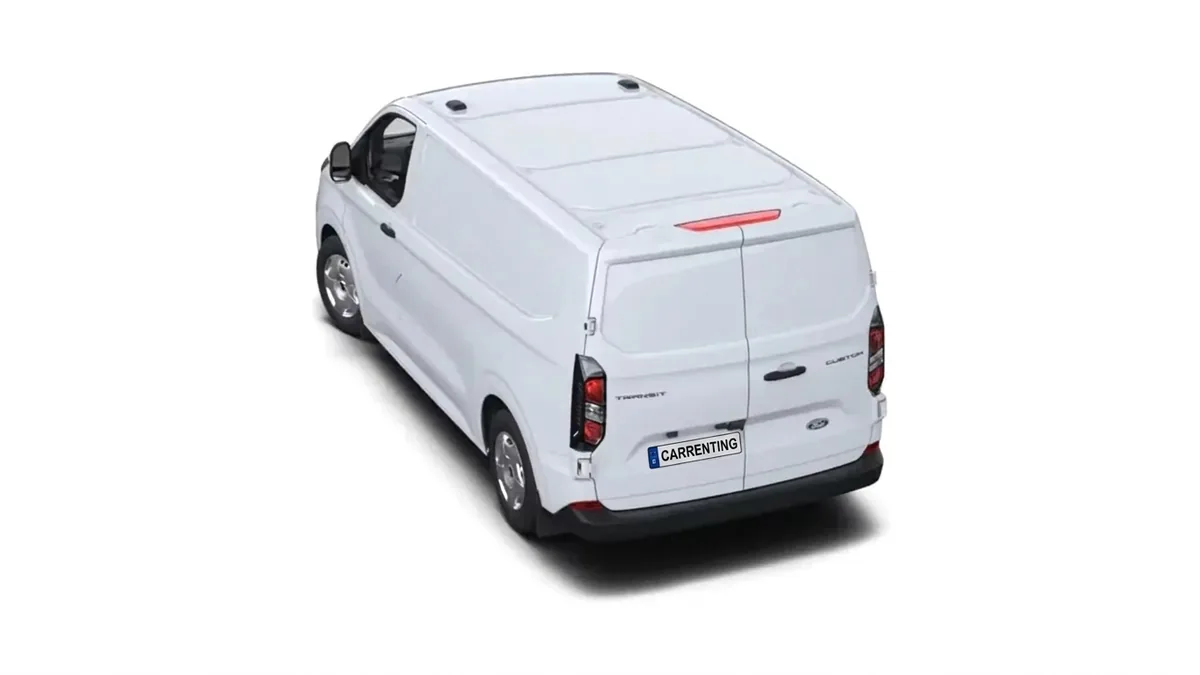 Ford TRANSIT CUSTOM Van 2.0 Ecoblue 100kW 280 L1 Trend de renting para Burgos — Trasera