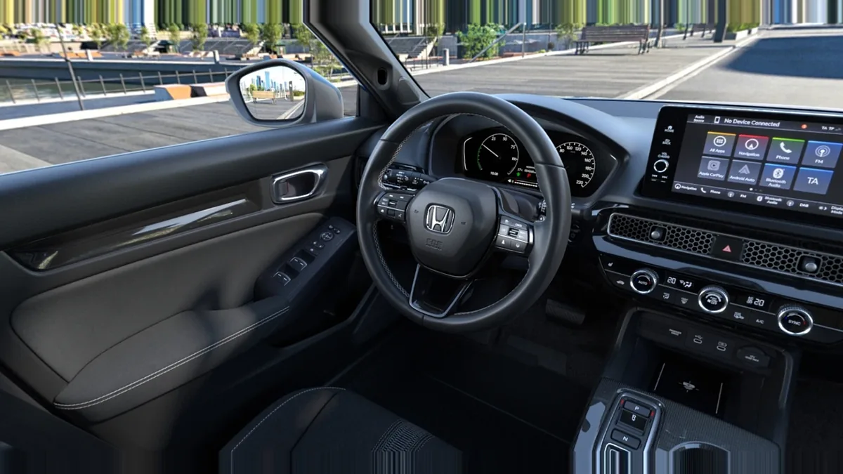 Honda Civic 2.0 i-MMD Elegance 184CV de renting para Burgos — vista 6