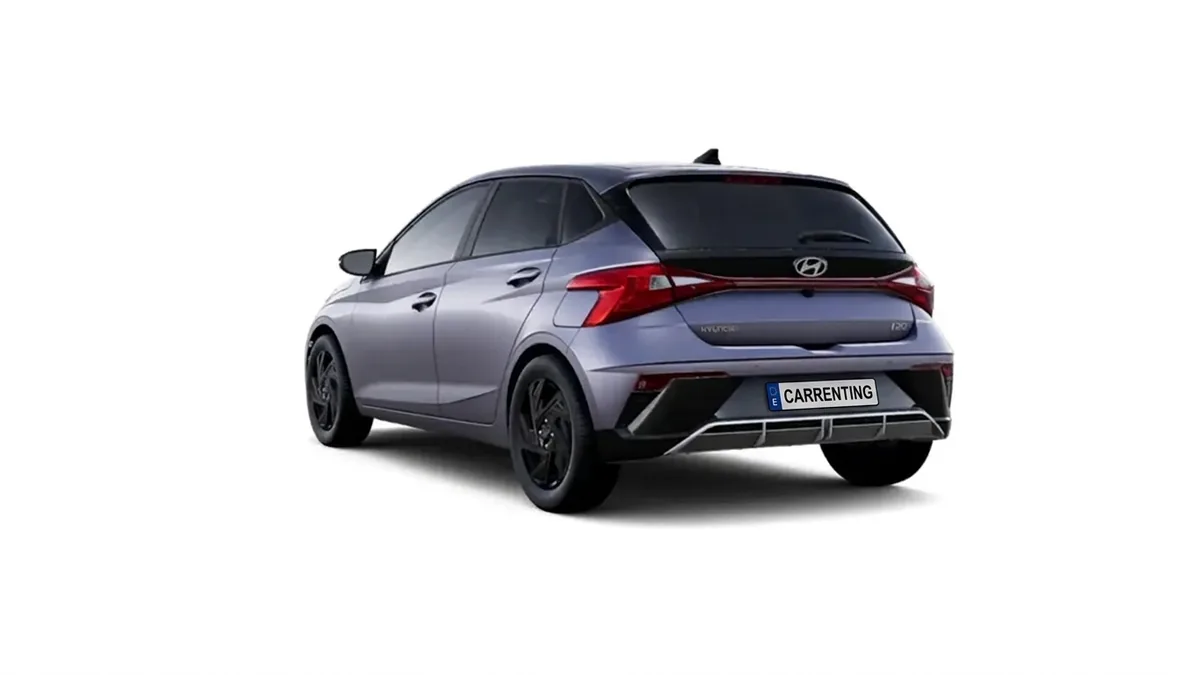 Hyundai i20 1.0T Black Line 90cv MY26 de renting para Burgos — vista 8