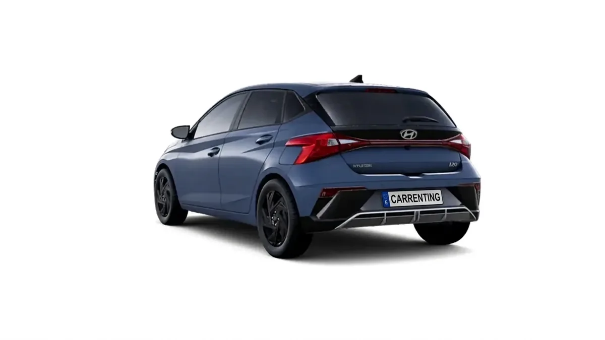Hyundai i20 1.0T Black Line 90cv MY26 de renting para Burgos — vista 9