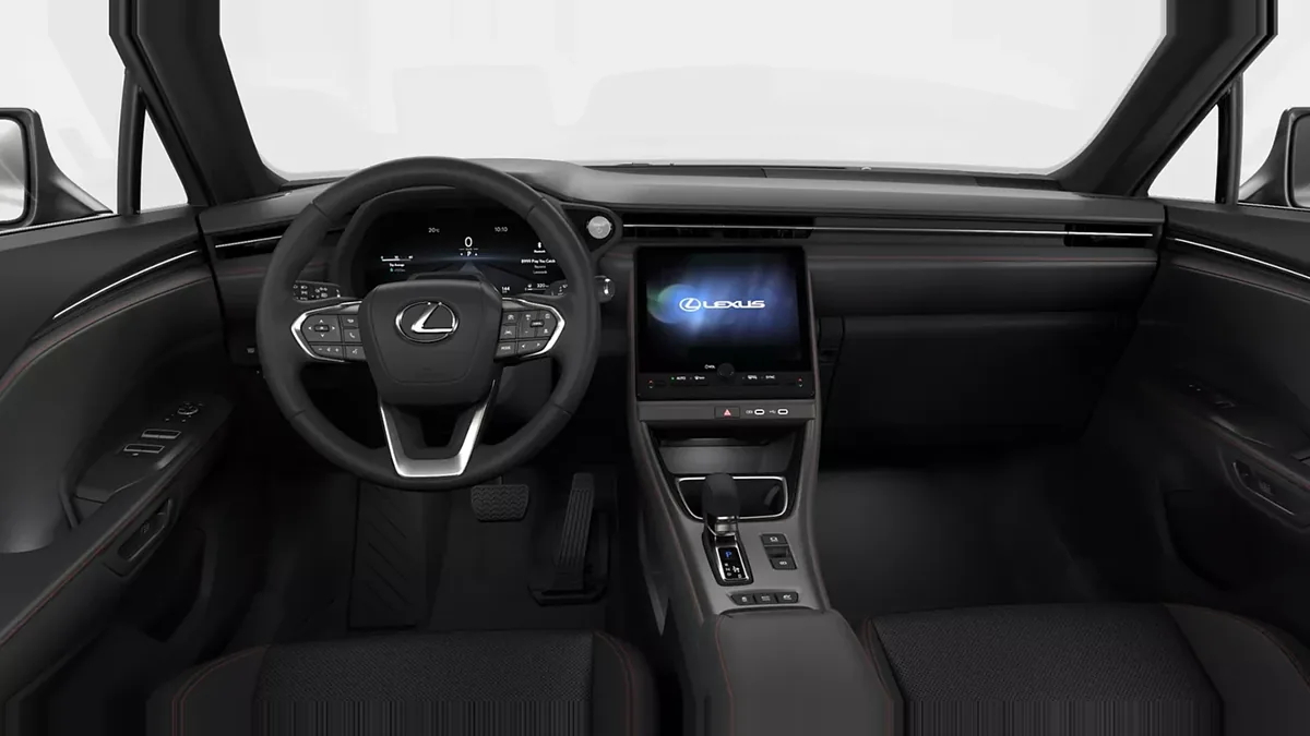 Lexus LBX Elegant Black 136CV Aut. de renting para Burgos — Interior