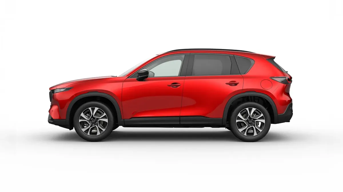 Mazda CX-5 2.5 e-Skyactiv G MHEV Centre-Line 141CV de renting para Burgos — Delantera