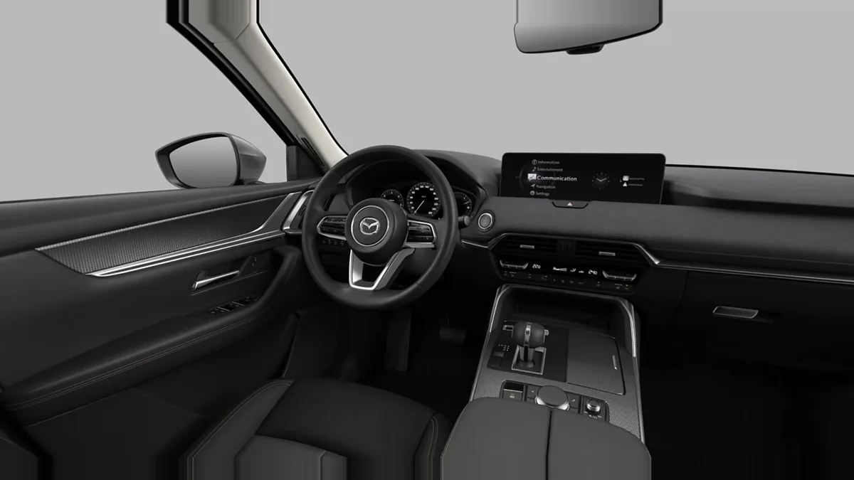 Mazda CX-60 e-Skyactiv D MHEV 8AT RWD Exclusive-Line de renting para Burgos — Delantera