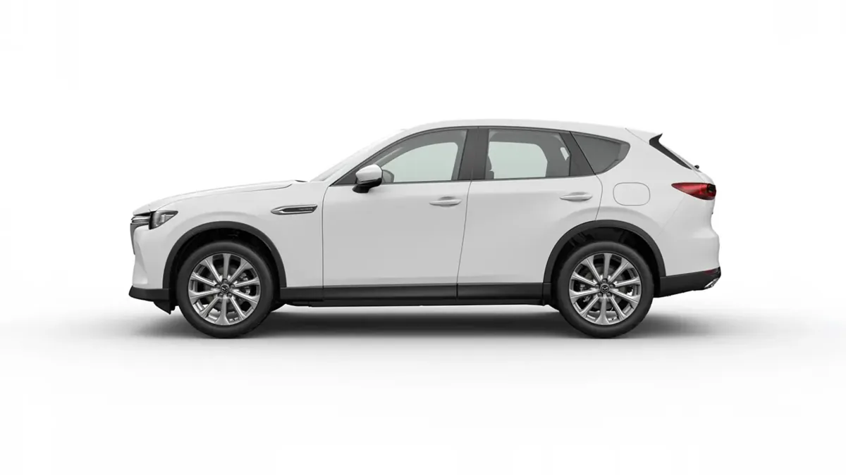 Mazda CX-60 e-Skyactiv MHEV RWD Exclusive-Line II de renting para Burgos — Trasera