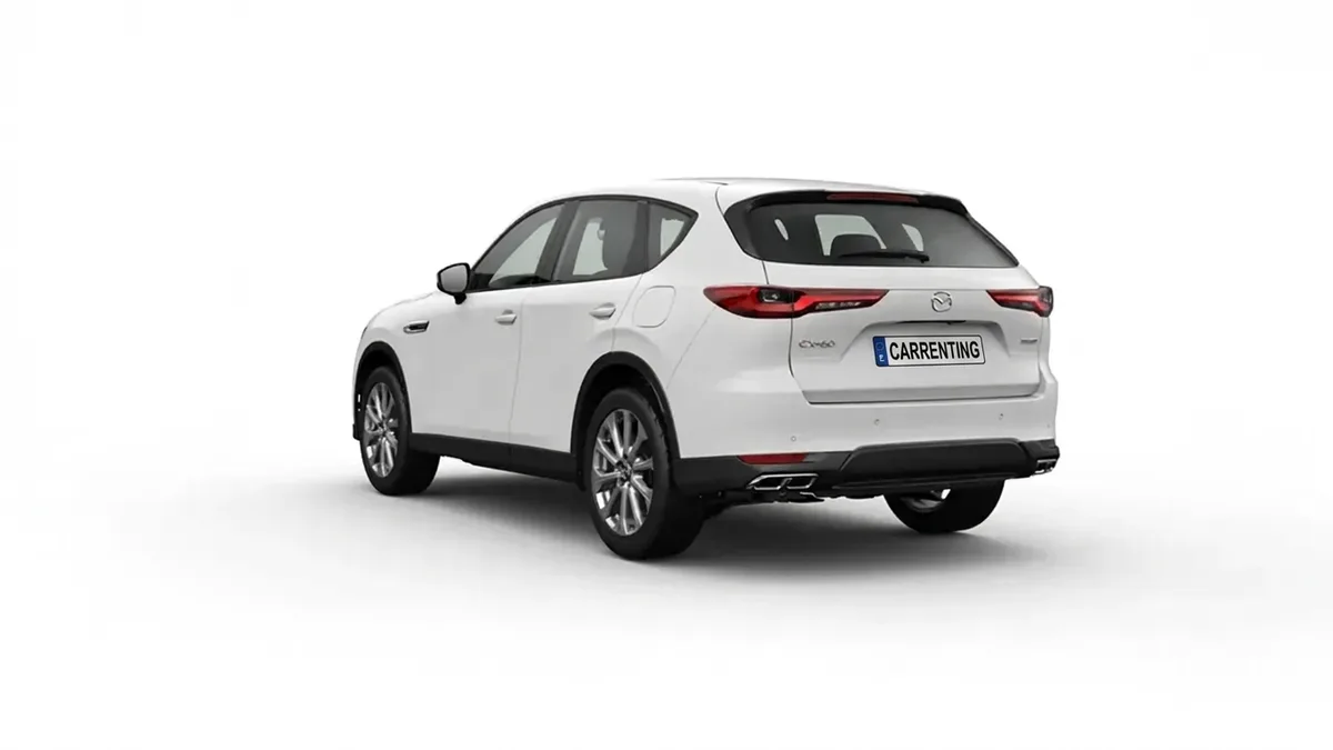 Mazda CX-60 e-Skyactiv MHEV RWD Exclusive-Line II de renting para Burgos — Delantera