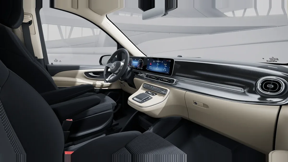 Mercedes-Benz Clase V Marco Polo 300d de renting para Burgos — Interior