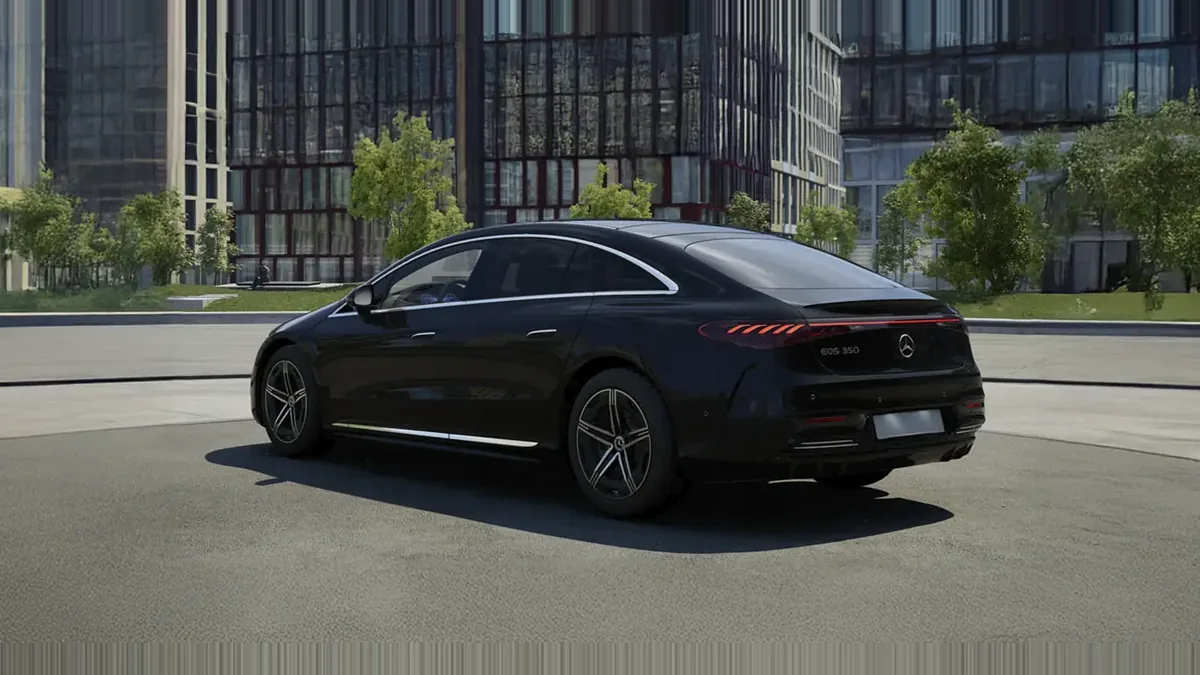 Mercedes-Benz EQS 350 Edition de renting para Burgos — Trasera