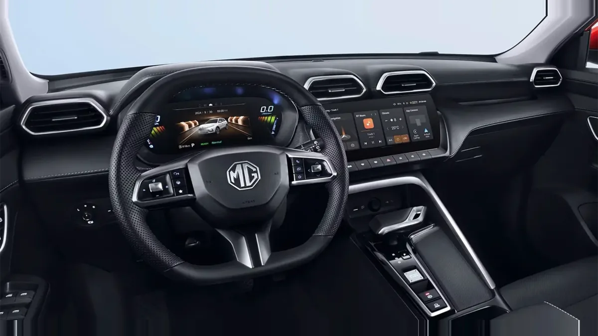 MG ZS Hybrid+ Business de renting para Burgos — Lateral