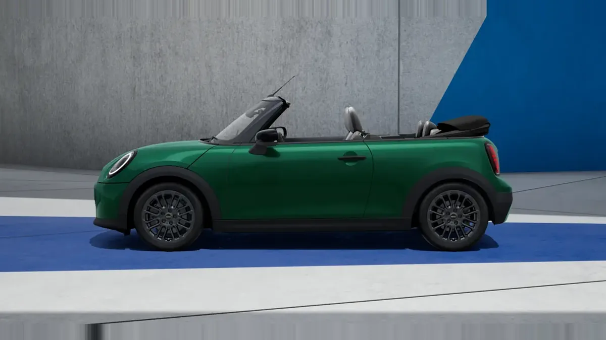 MINI Cooper C Cabrio Classic de renting para Burgos — Lateral