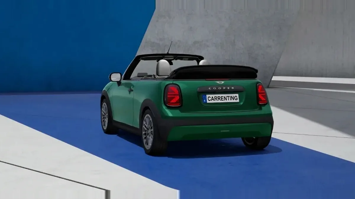 MINI Cooper C Cabrio Classic de renting para Burgos — Trasera