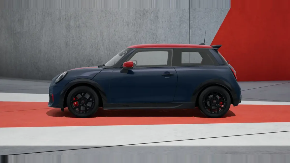 MINI John Cooper Works de renting para Burgos — Lateral