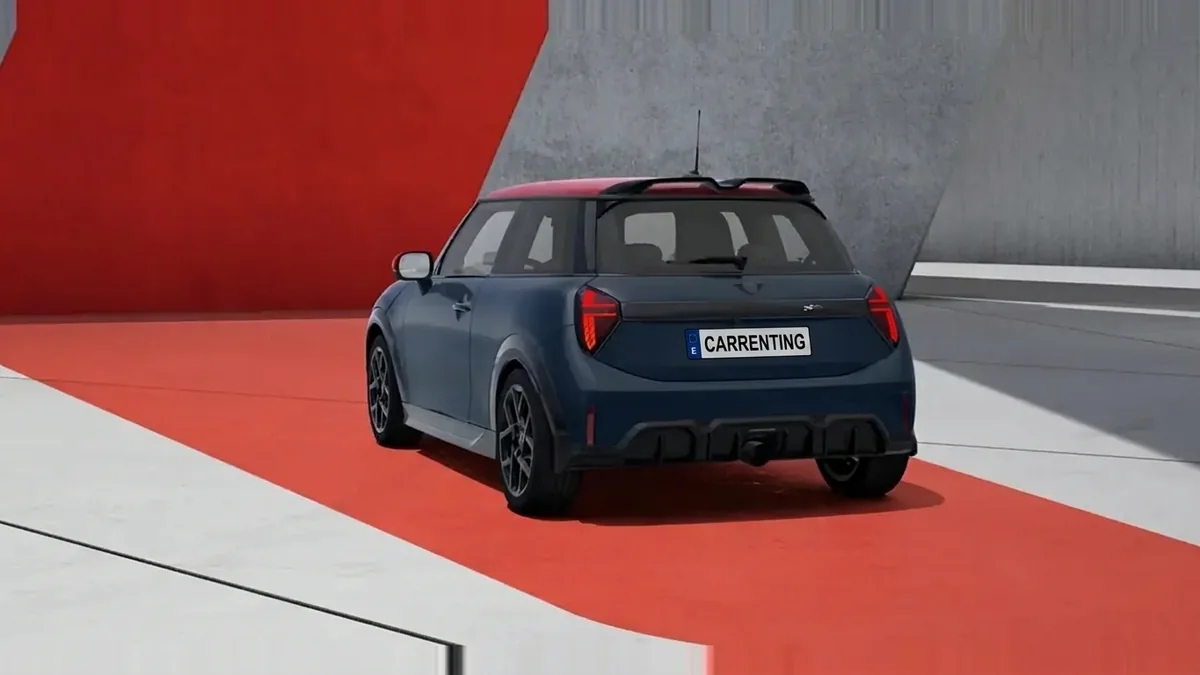 MINI John Cooper Works de renting para Burgos — Trasera