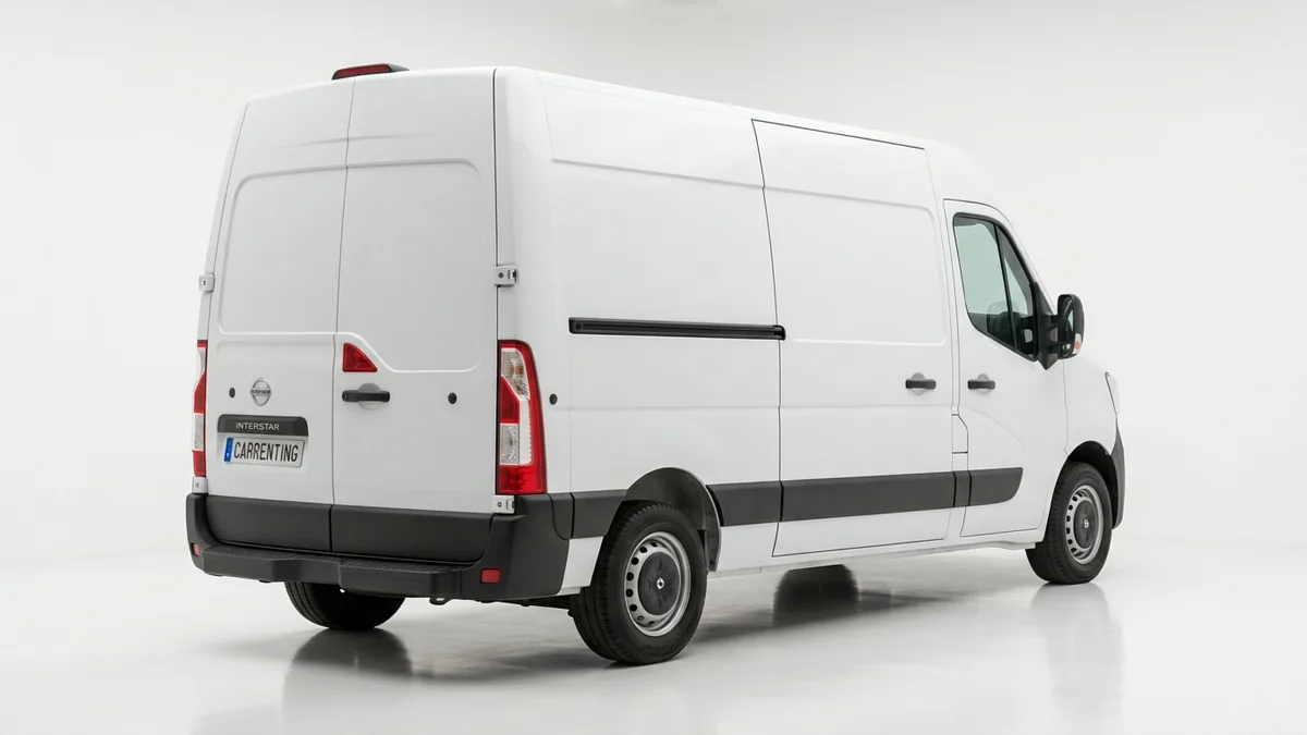 Nissan Interstar L2H2 3.5T 2.3dCi FWD Acenta de renting para Burgos — Trasera