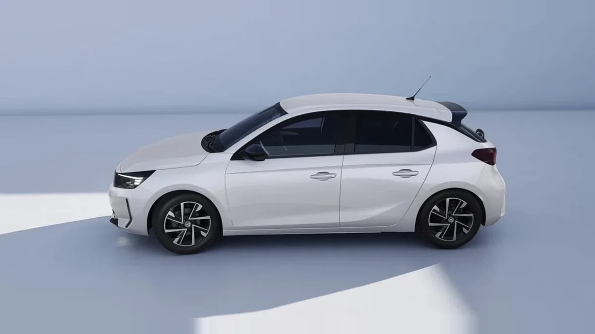 Opel Corsa GS 1.2T XHL MT6 S/S de renting para Burgos — Lateral