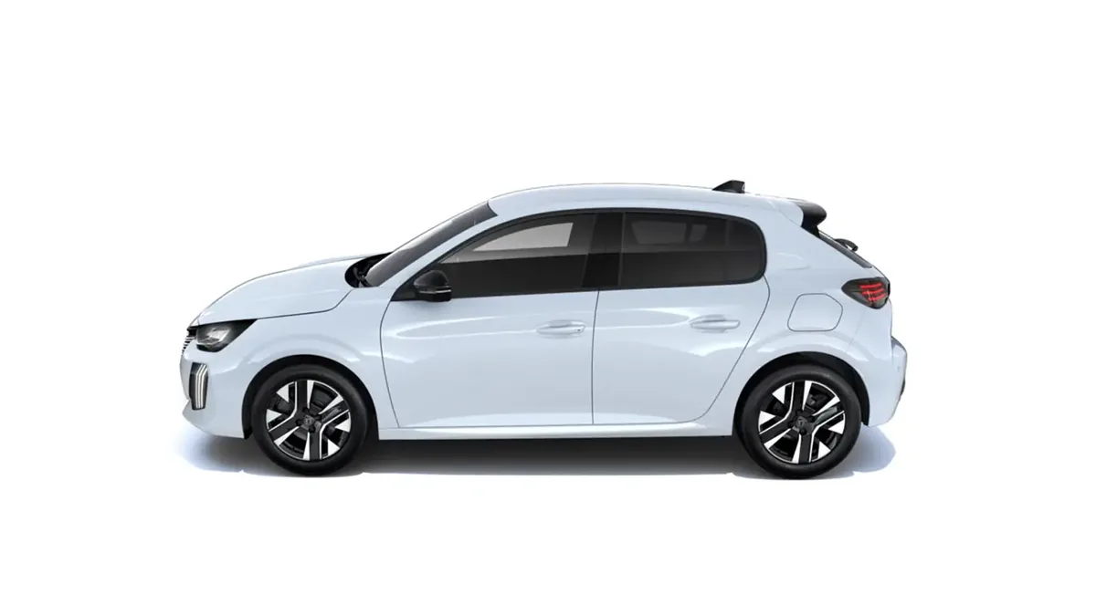 Peugeot 208 5P ALLURE TURBO 100 S&S 6VEL (MANUAL) de renting para Burgos — Lateral