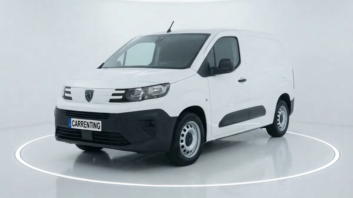 Peugeot Partner Furgón M Diésel 100CV Man de renting para Burgos