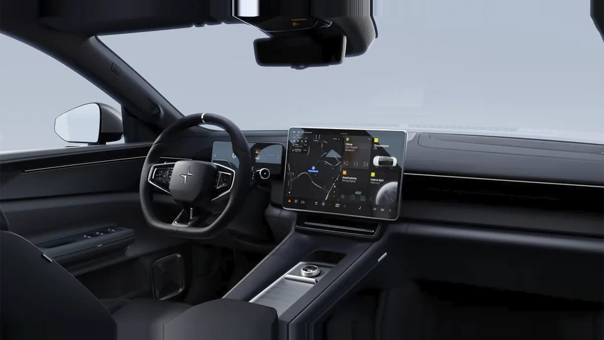 Polestar 4 Long Range Single 200kW de renting para Burgos — Delantera
