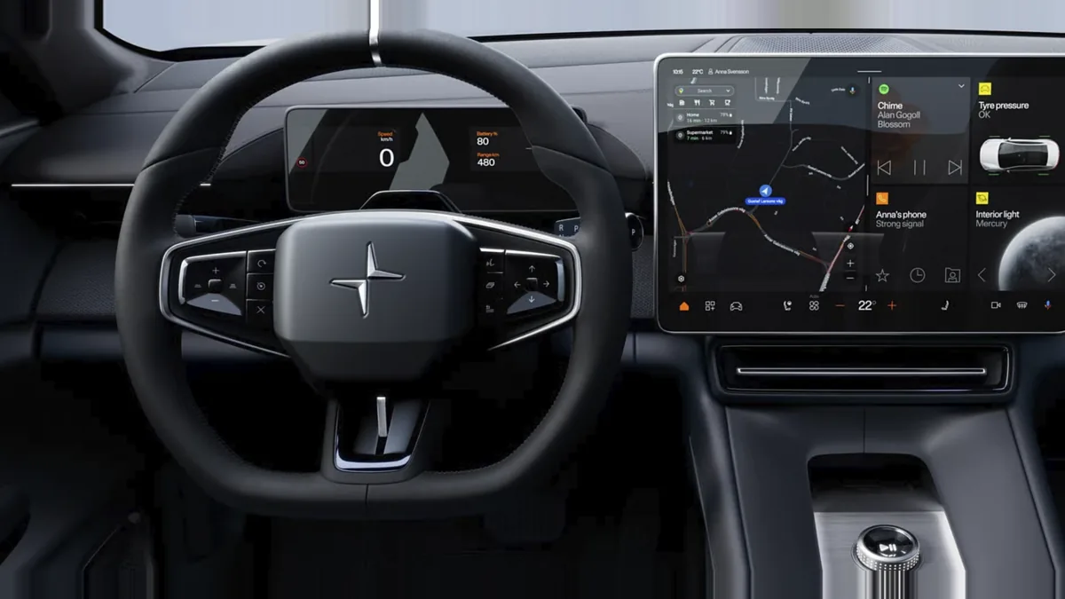 Polestar 4 Long Range Single 200kW de renting para Burgos — vista 6