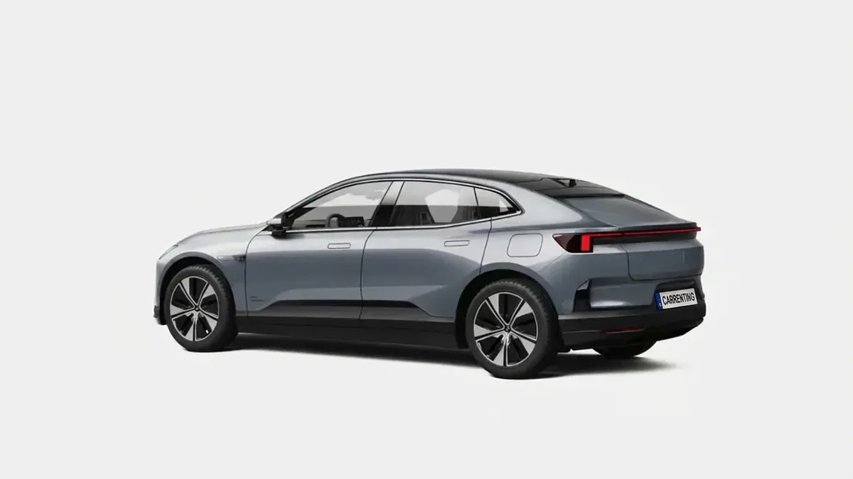 Polestar 4 Long Range Single Motor de renting para Burgos — Trasera