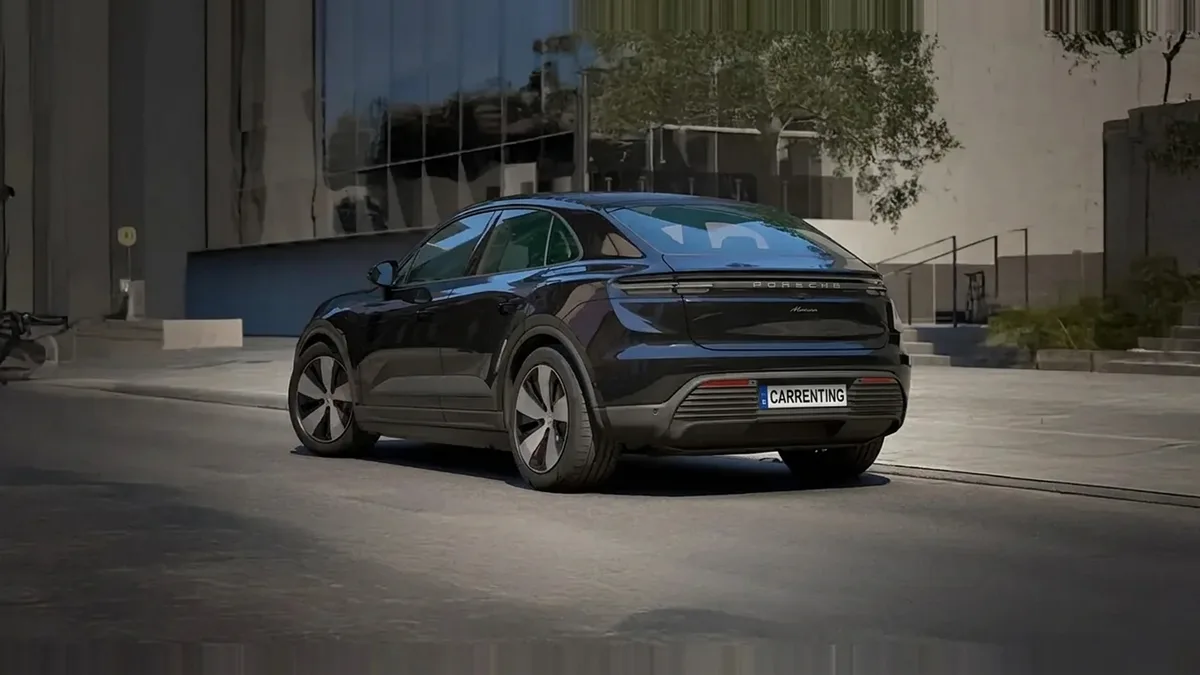 Porsche Macan 265kW de renting para Burgos — Trasera