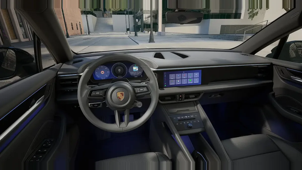 Porsche Macan 265kW de renting para Burgos — Delantera