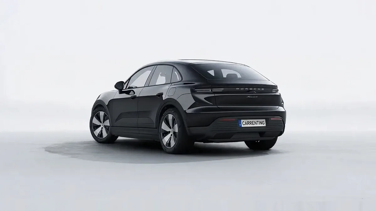 Porsche Macan 4 408CV de renting para Burgos — Trasera