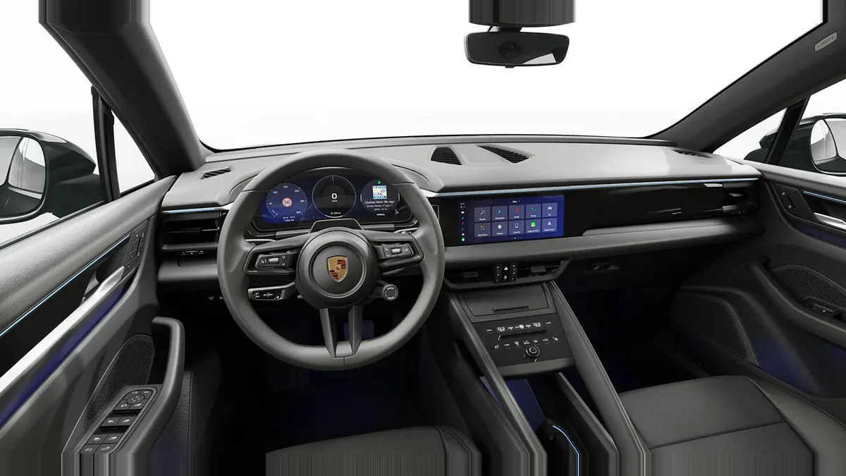 Porsche Macan 4 408CV de renting para Burgos — Delantera