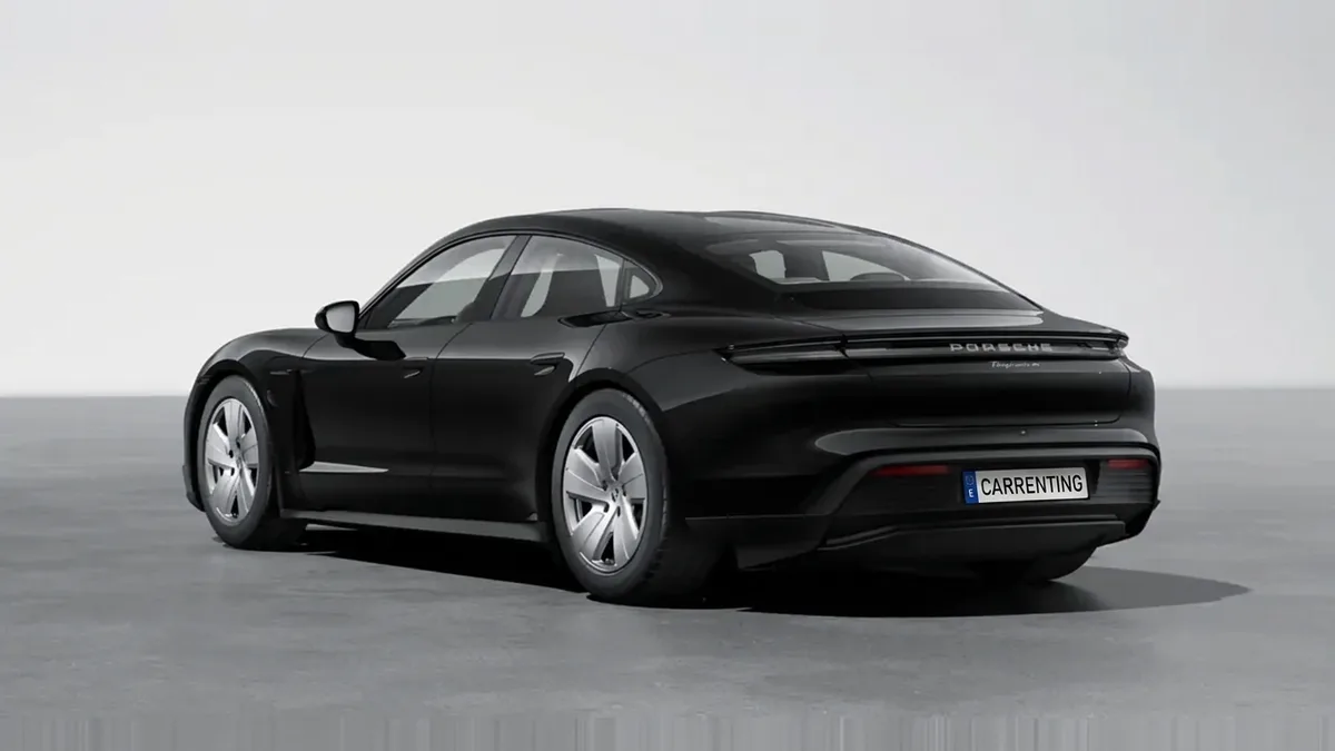 Porsche Taycan 4 de renting para Burgos — Trasera