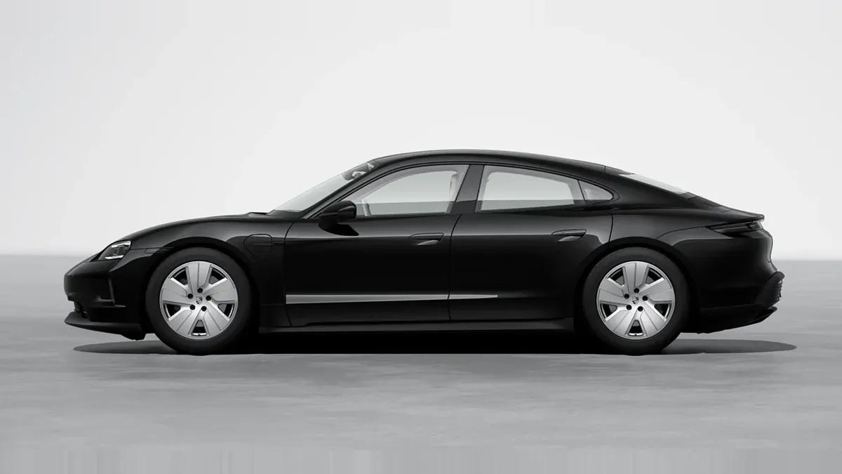Porsche Taycan 4 de renting para Burgos — Lateral
