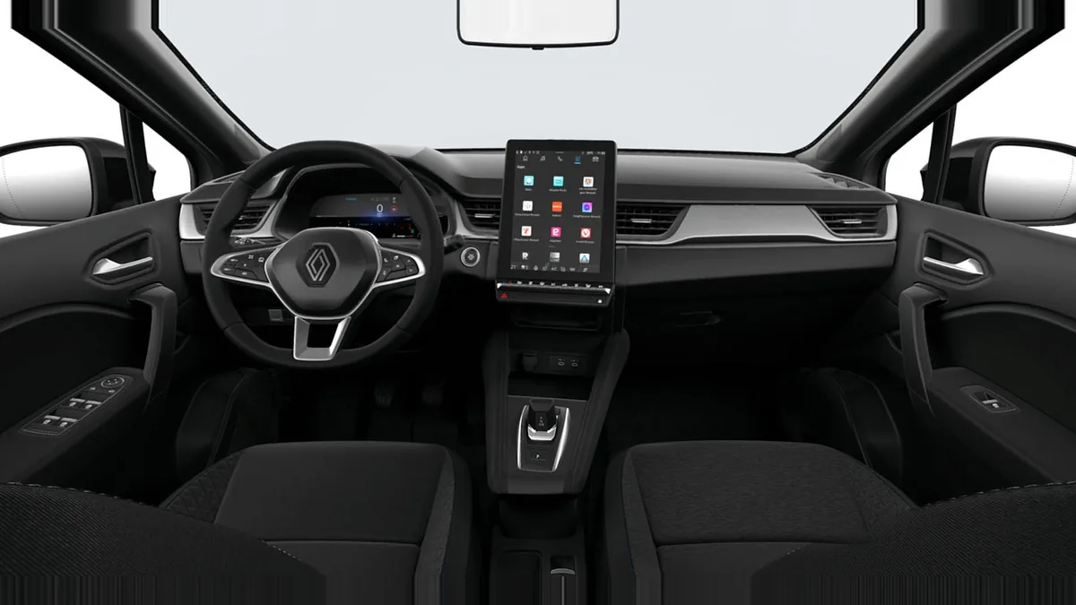 Renault Captur Evolution TCE 140cv DCE de renting para Burgos — Delantera