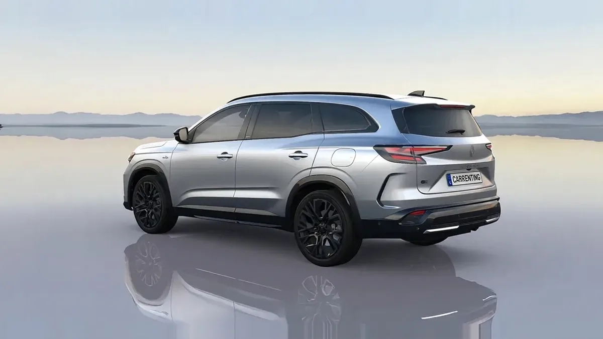Renault Espace Espirit Alpine Full Hybrid E-Tech 146kW 7p de renting para Burgos — Delantera
